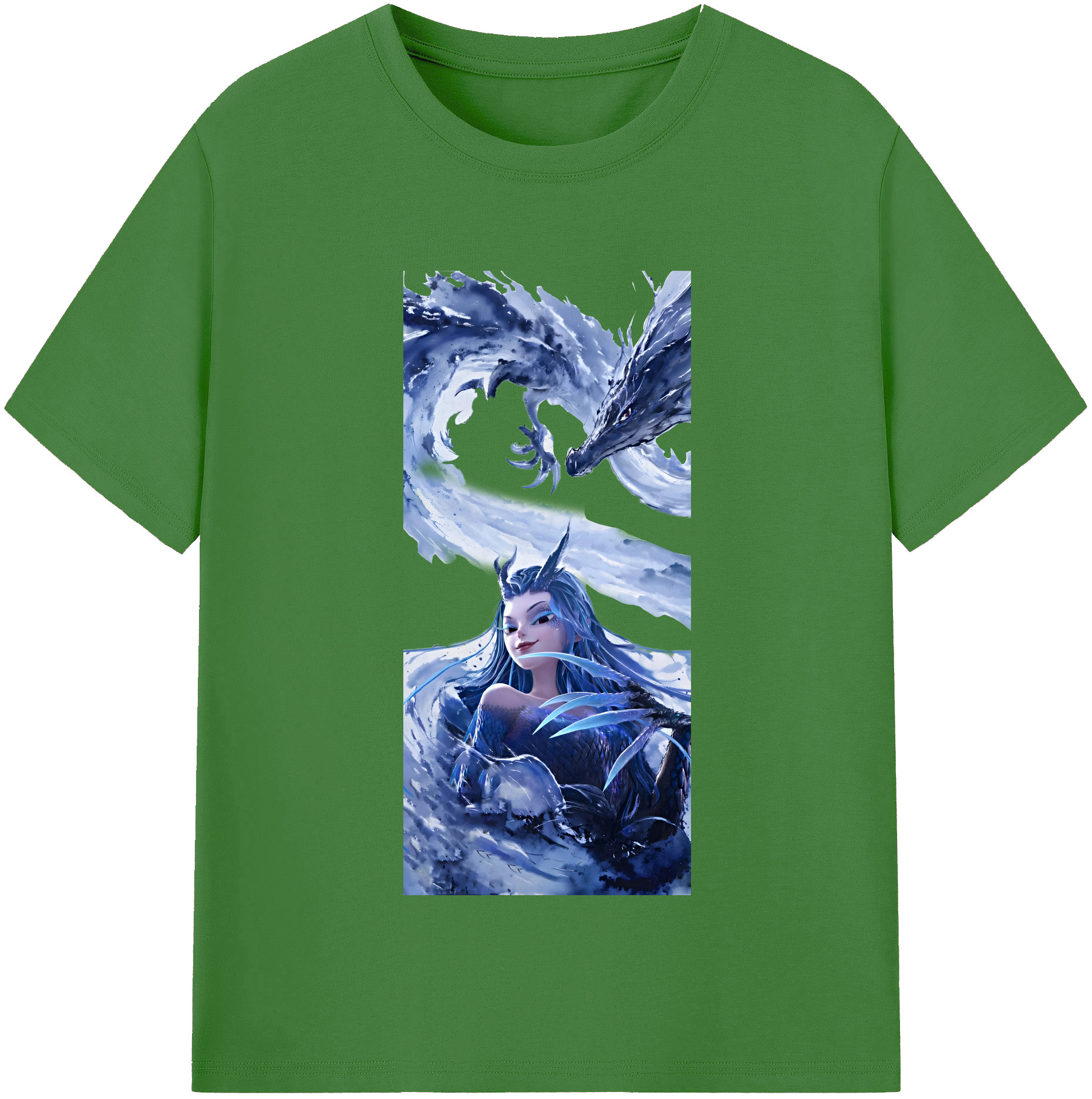 （画像用） Ne Zha 2 ナタ 魔童の大暴れ レディースカジュアルプリントTシャツ（綿100％）